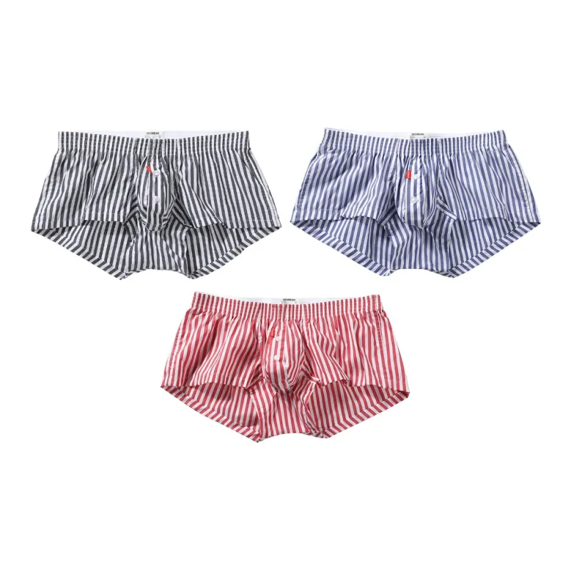 SEOBEAN Boxer Shorts Men's 3 Pack-0