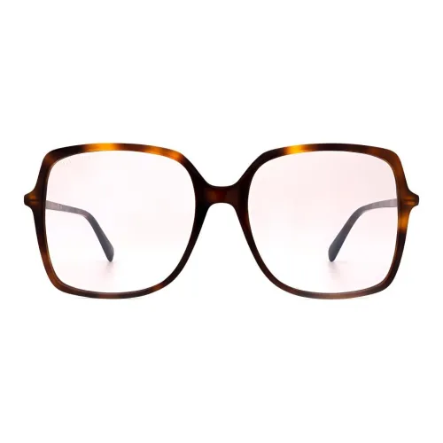 GUCCI Eyeglass Frames Women's Brown