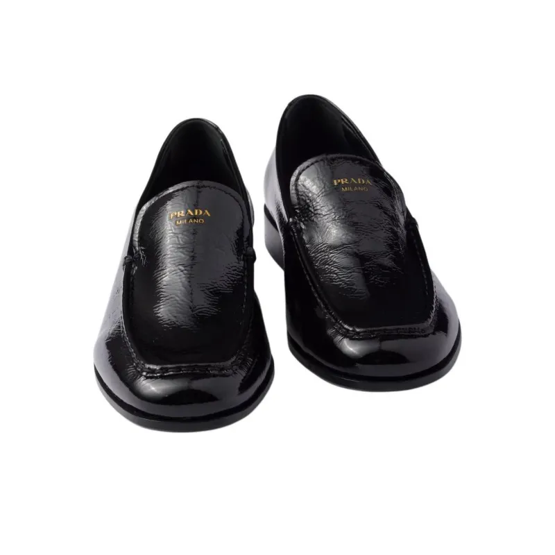 PRADA Mocassini Loafers Women's Black-5