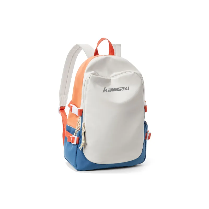 Kawasaki Fabric Backpack Laptop Bag Regular Unisex Multicolor-2