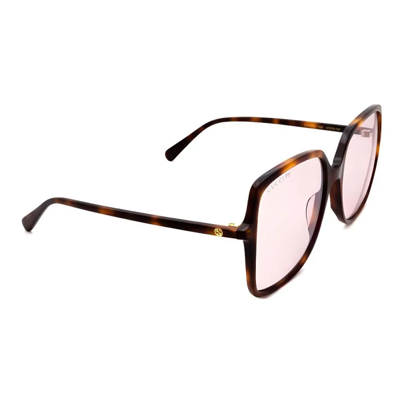 GUCCI Eyeglass Frames Women's Brown-1