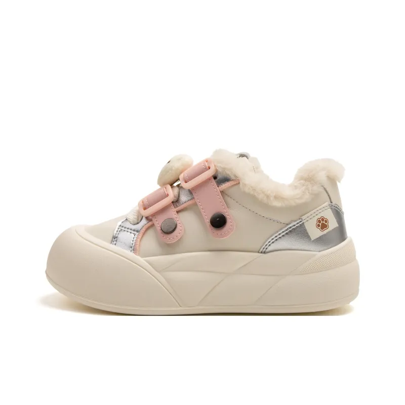 STAE Warm Lightweight Support Height Increasing Low-Top Casual Shoes Women's-25
