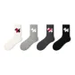 Puppy Bowknot Wool Socks-4 Pack