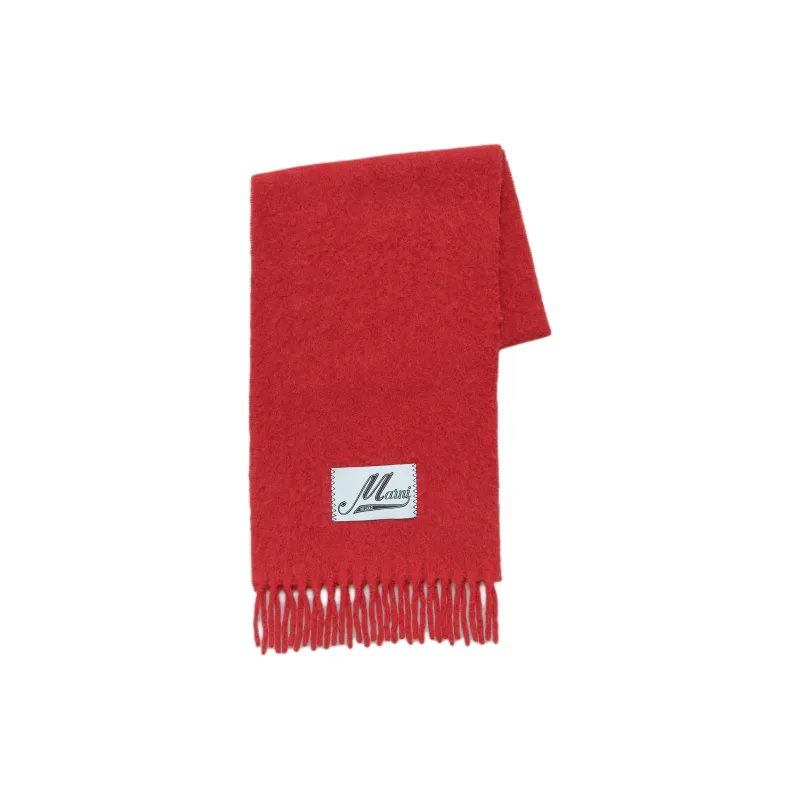 MARNI Brushed Alpaca Scarf-0