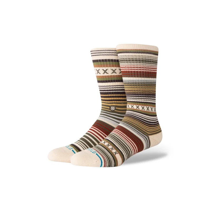 Stance Mid Calf Socks Unisex 1 Pack Light Blue-5