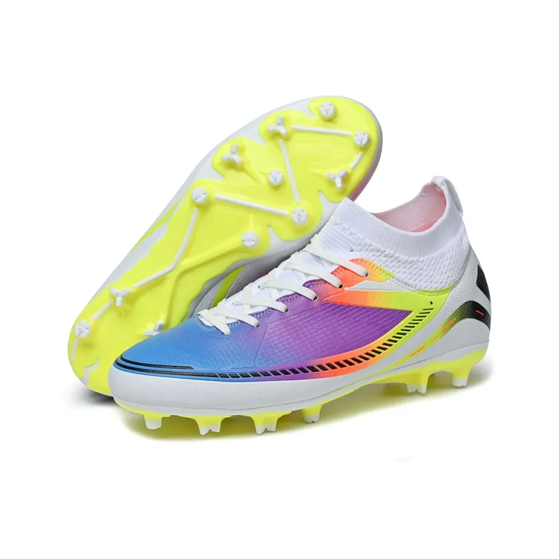 Wooden Rabbit AG Short Rubber Studs FG Long Rubber Studs Soccer Shoes Unisex-11
