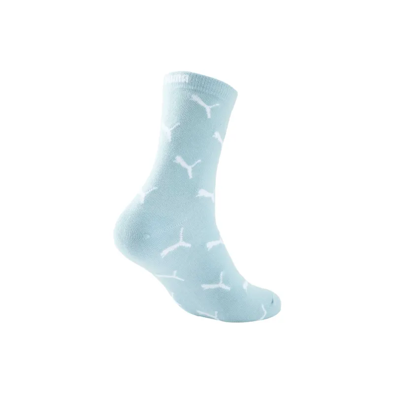 PUMA UnisexSHORT SOCK 1P APAC Mid Calf Socks Unisex 1 Pack Blue-1