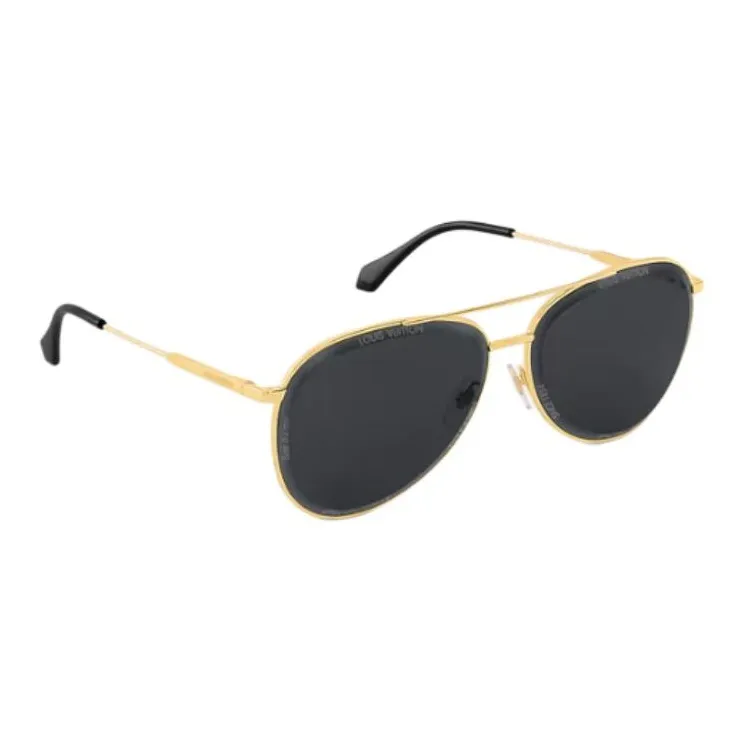LOUIS VUITTON Lv Super Vision Metal Pilot Sunglasses-2