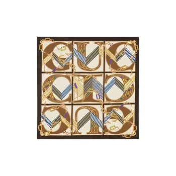 GUCCI Silk Scarves Women's Multicolor
