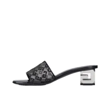 GIVENCHY G Cube Slide Slippers 4.5cm Women's Black