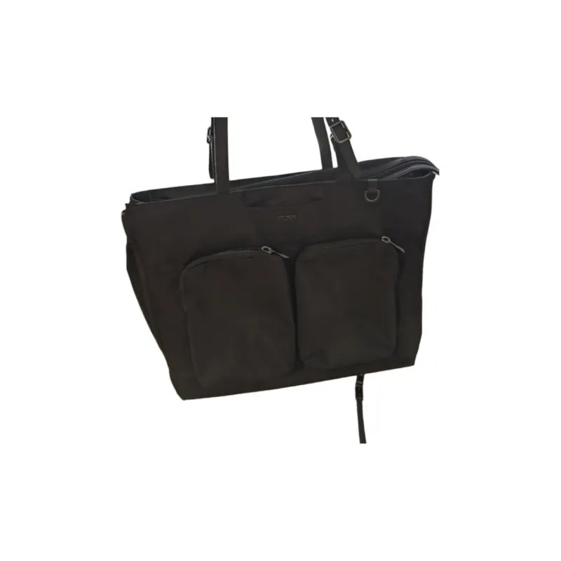 TUMI Nylon Tote Bag, Shopping Bag, Handbag, Shoulder Bag Women's Black-4