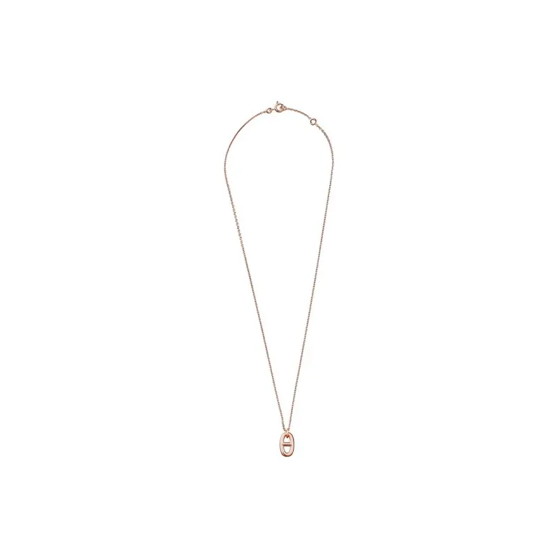 HERMES Farandole 18K Rose Gold Necklaces Women's-1
