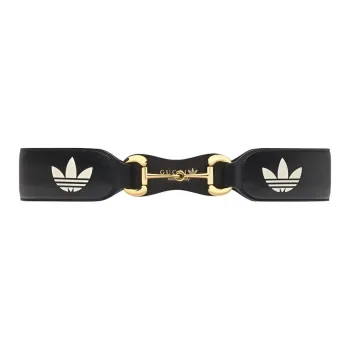 GUCCI X Adidas Leather Horsebit Belt
