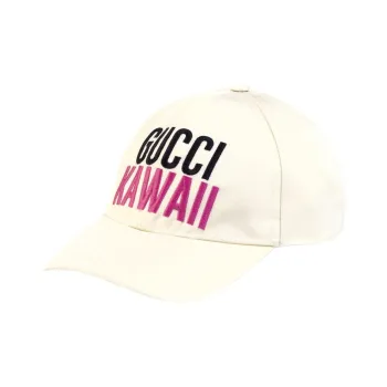 GUCCI Baseball Caps Women's White