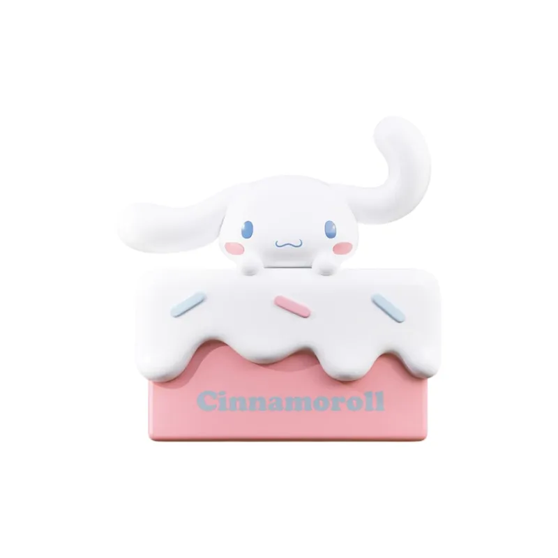 Sanrio Characters Cut Cake Collection Clear Box Ornament Storage Box Chibi Figures-8