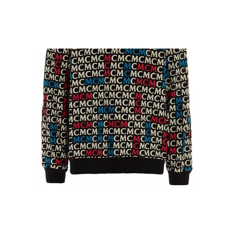MCM Sweatshirts Men Black-3