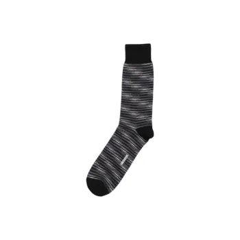 MISSONI Mid-Calf Socks Men's 1 Pack Black