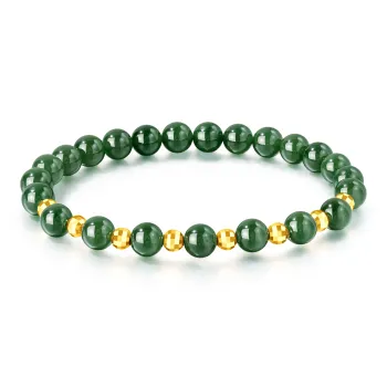 Lao Feng Xiang Hetian Jade Bracelets Jasper Women's