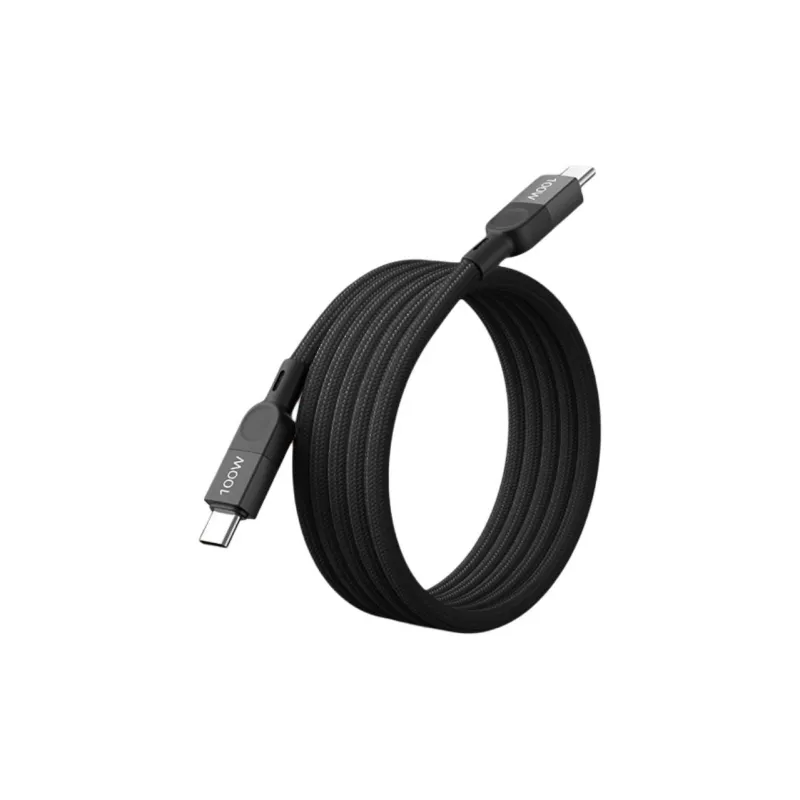 MOMAX DC35 1m 2m One Drag One Type-c To Type-c Self-Priming Roll Cables-0