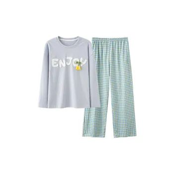 MADALLO Pajama Set Women's Light Blue