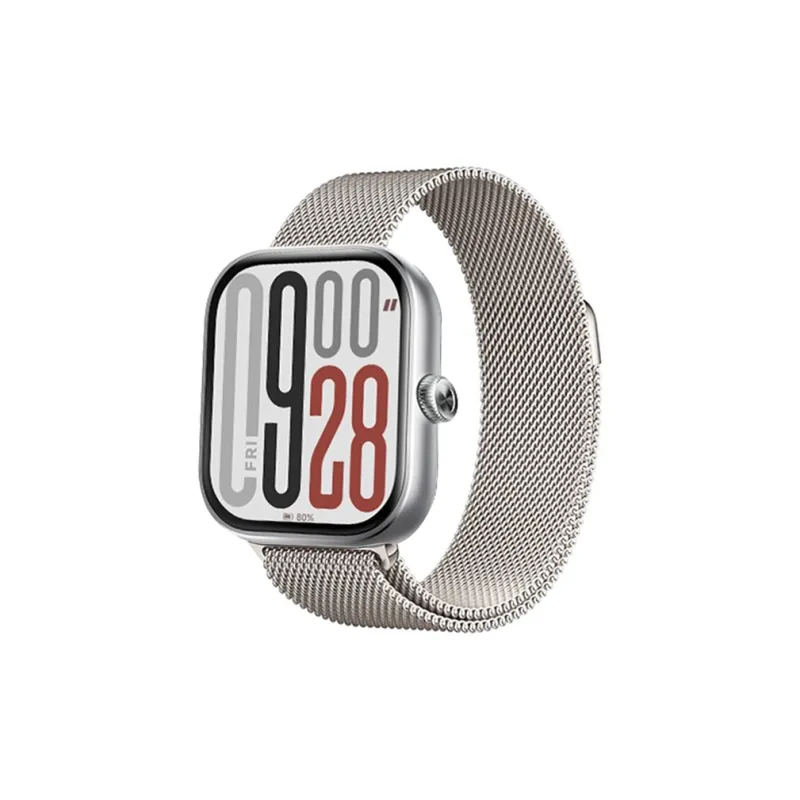 CHUANGYIDA Red Beige Compatibility Watch Band 145~230mm Metal-3