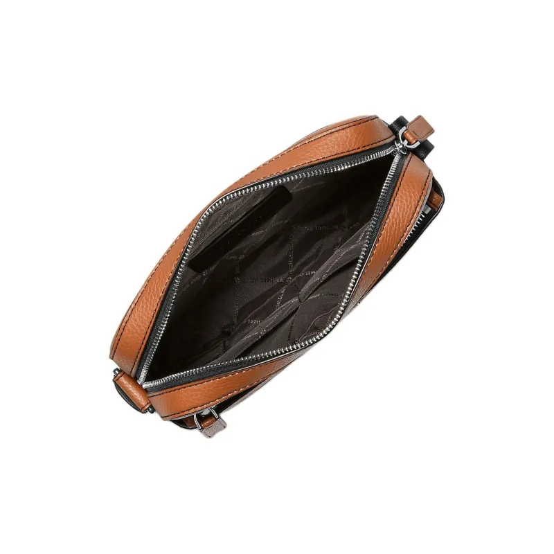 MICHAEL KORS Artificial Leather With Cow Leather Camera Bag, Shoulder Bag, Crossbody Bag Men's Leather Brown-5