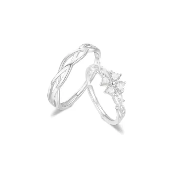 FANFRI Sterling Silver Rings Unisex Birthday And Anniversary Gift Confession Box
