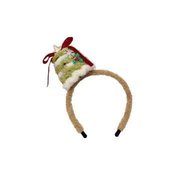 Peach Tea Plush Headbands Women's