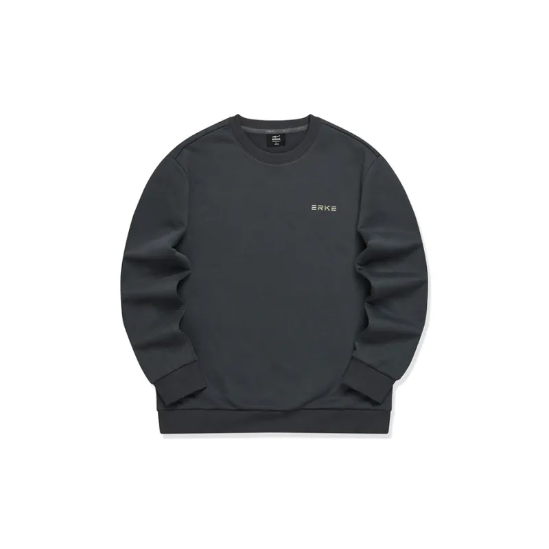 Erke Variety Training Collection Sweatshirt Men's Dull Gray-1