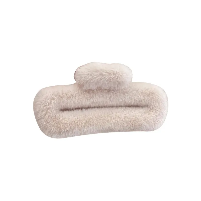 MIDNIGHT MOMENT Plush Hair Clips Women's-6