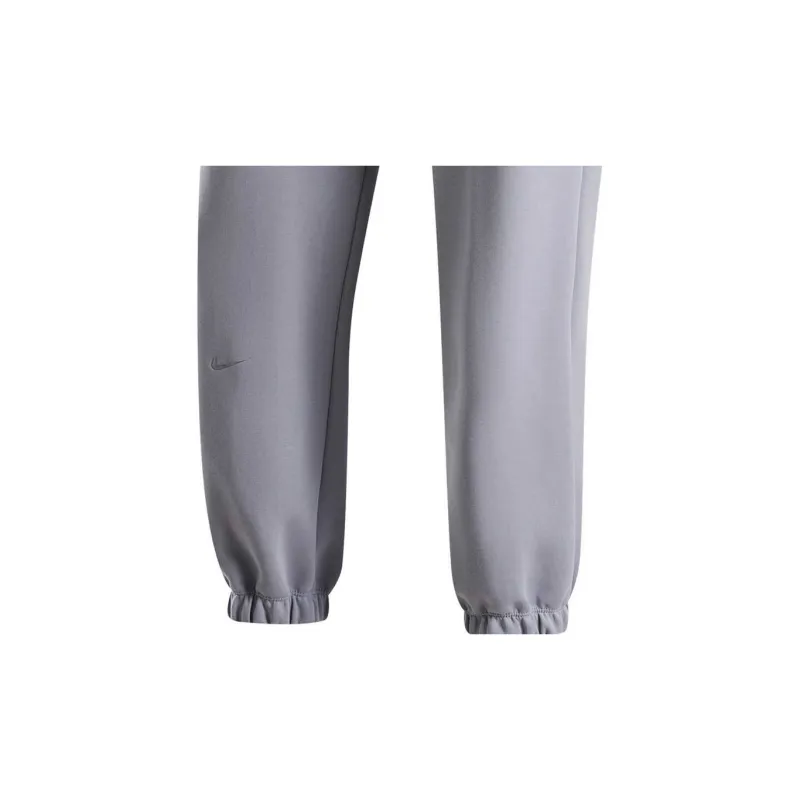 Nike Knitted Sports Pants Women's Gray Purple-3