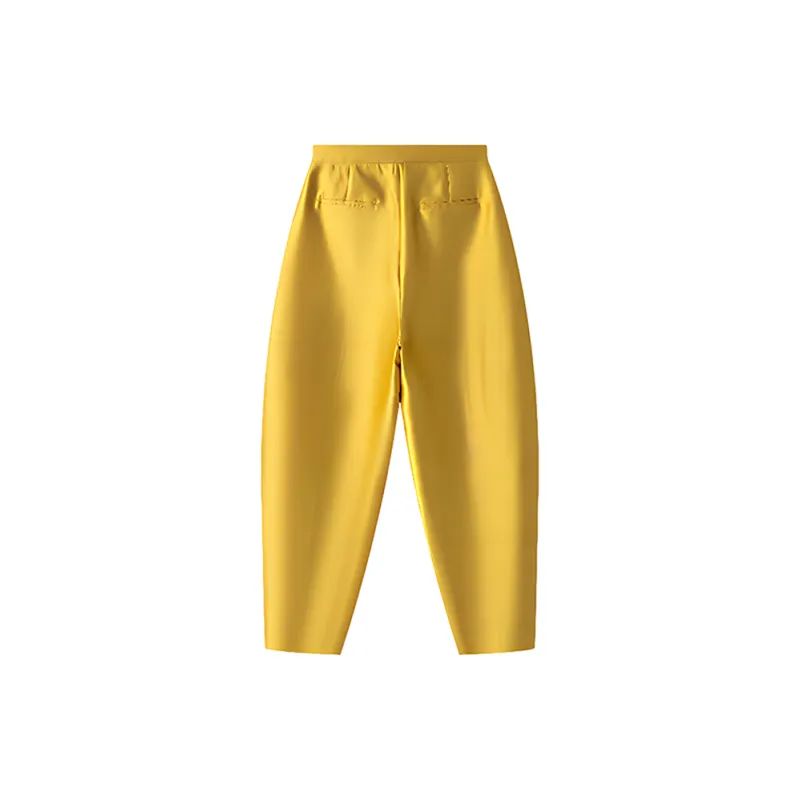 MOSIIMORII Casual Pants Women's Glazed Yellow-1