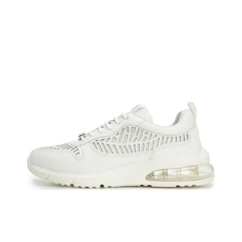 RARE Wear Resistant Low Top Casual Shoes Men's White