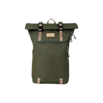 Doughnut Recycled Polyester Backpack Small Size Unisex Army Green