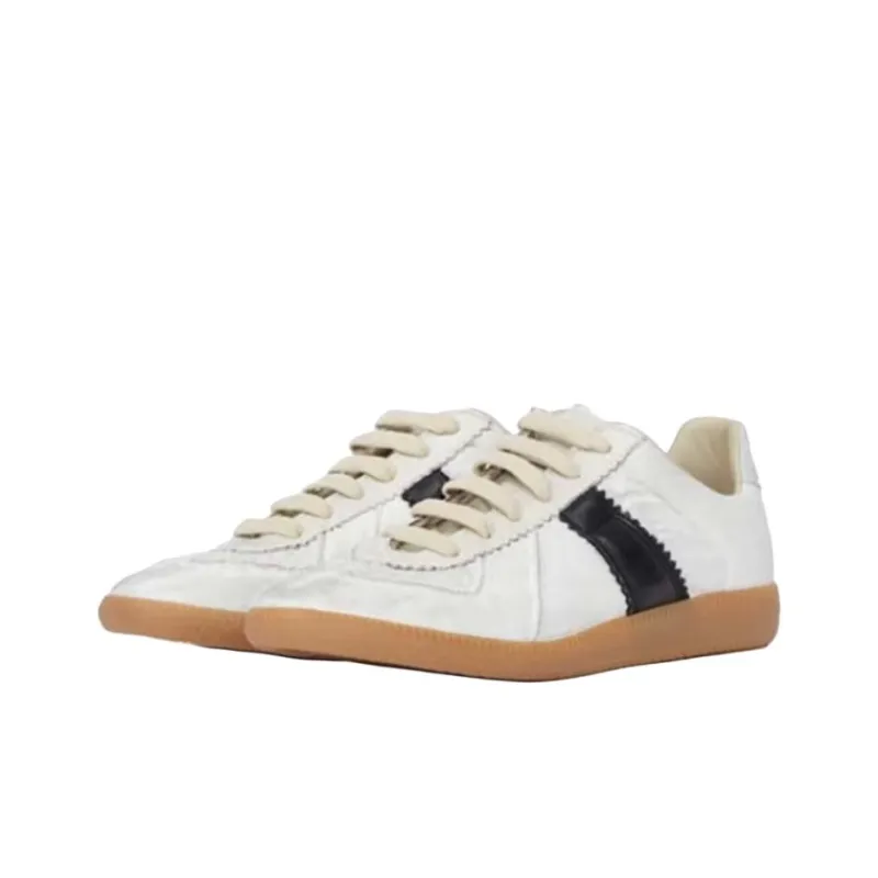 Maison Margiela Replica Low Top Skateboard Shoes Men's White-2