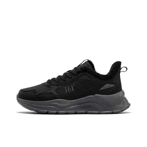 361° Slip Resistant Lightweight Rebound Low Top Casual Running michigan Men's Obsidian Black