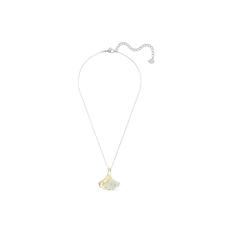 Swarovski Stunning Metal Necklaces Women's White-2