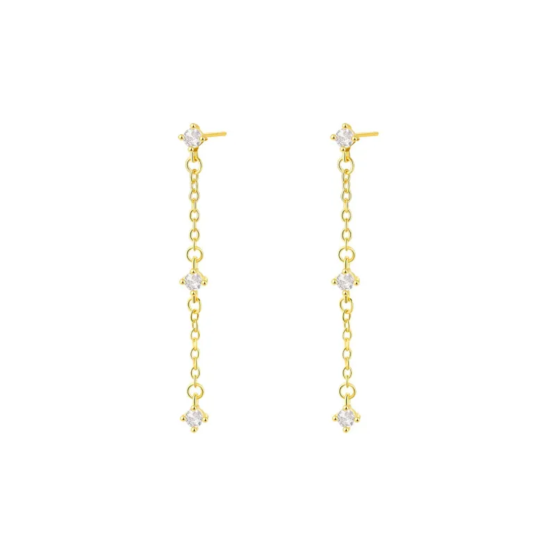 MONI JEWELLERY S925 Silver Earrings Women's-3