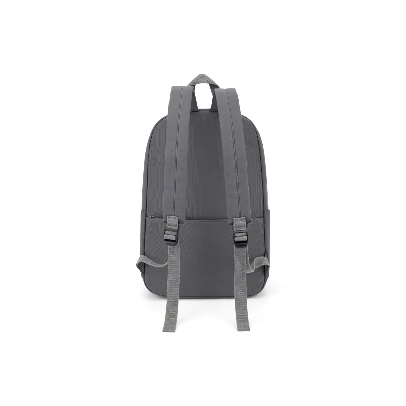Kawasaki Fabric Backpack Laptop Bag Unisex Ecru/Gray/Black-17