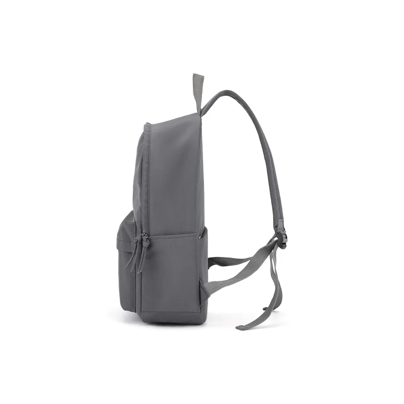 Kawasaki Fabric Backpack Laptop Bag Unisex Ecru/Gray/Black-16