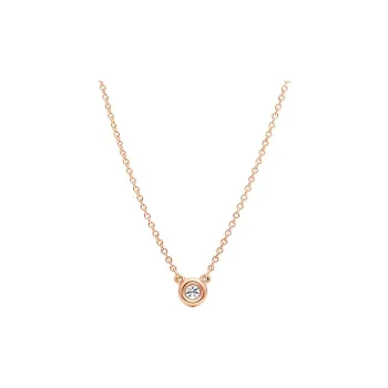 TIFFANY & CO. Elsa Peretti® 18K Rose Gold Necklaces Women's