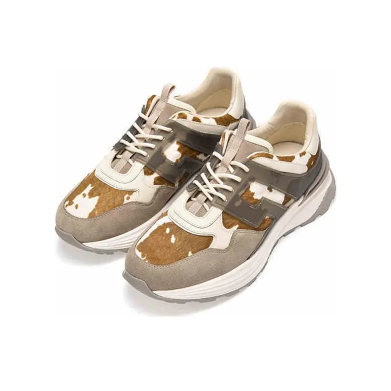 RARE Low Top Casual Shoes Men's Beige-1