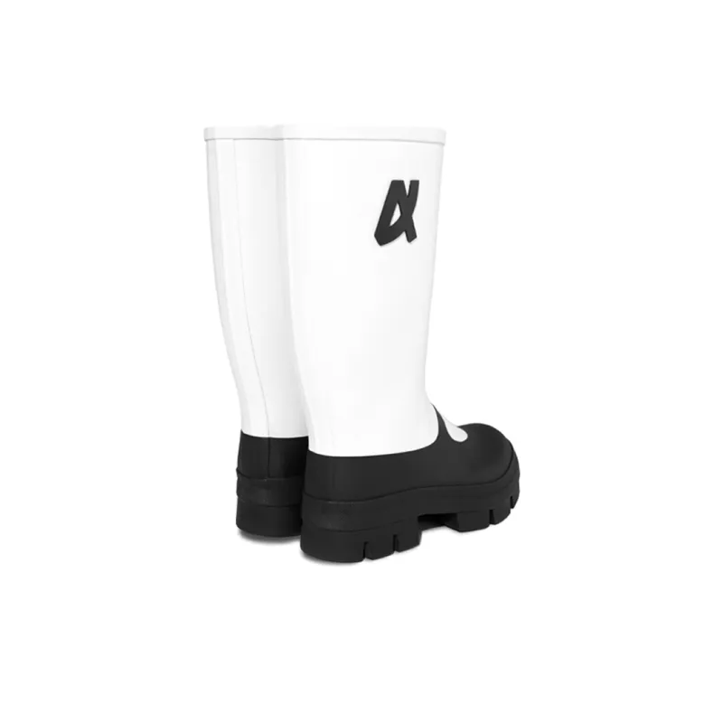 LAST LAZY Breathable Water Resistant Slip Resistant Highway Rain Boots Women's-3
