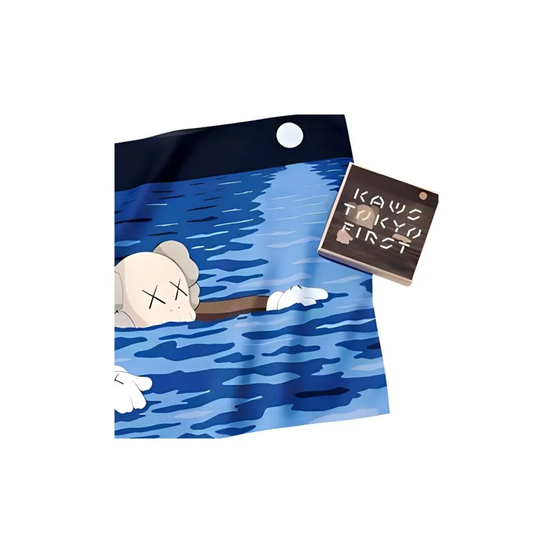 KAWS KAWS Figure Print TOKYO FIRST TIDE Tissue Blue Trend Based Products-2