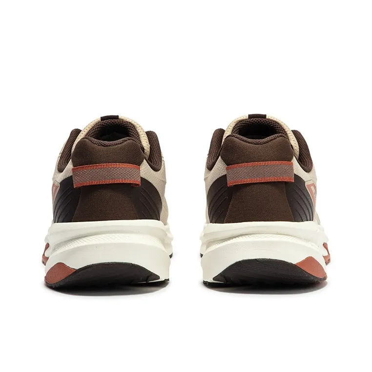361° Anti Slip And Wear Resistant Water Resistant Low Top Running Shoes Men's Tan-3
