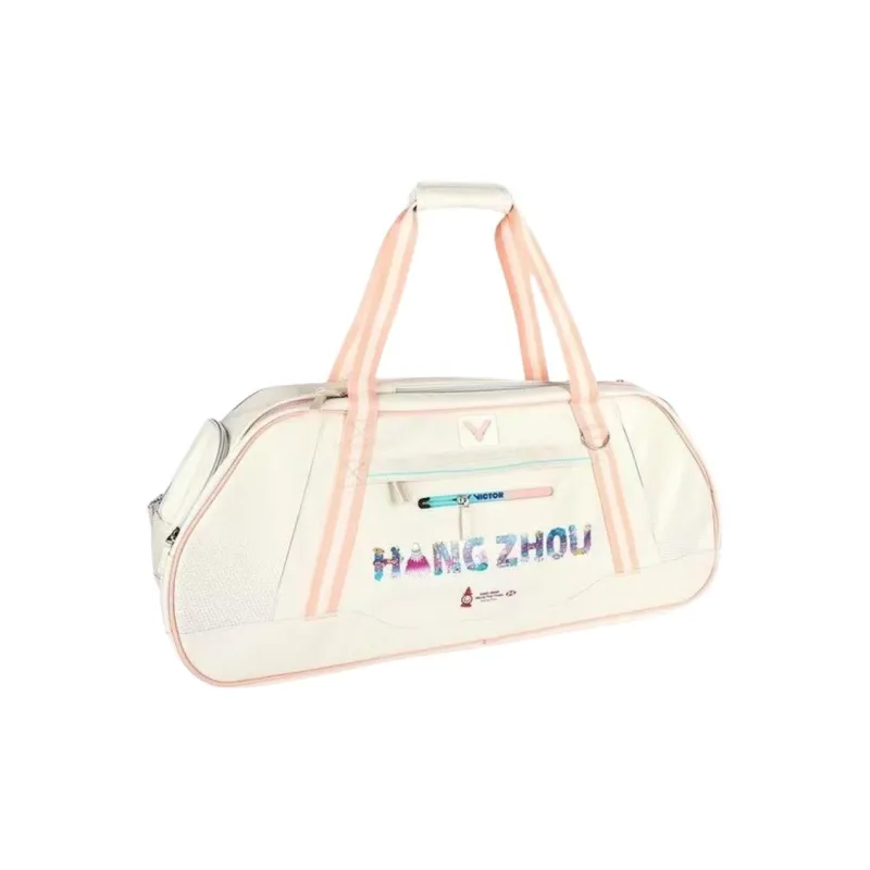 VICTOR Champion Series/Competition Series Badminton Racket Bags 6 Pcs Pack Shoulder Bag White Green Unisex-6