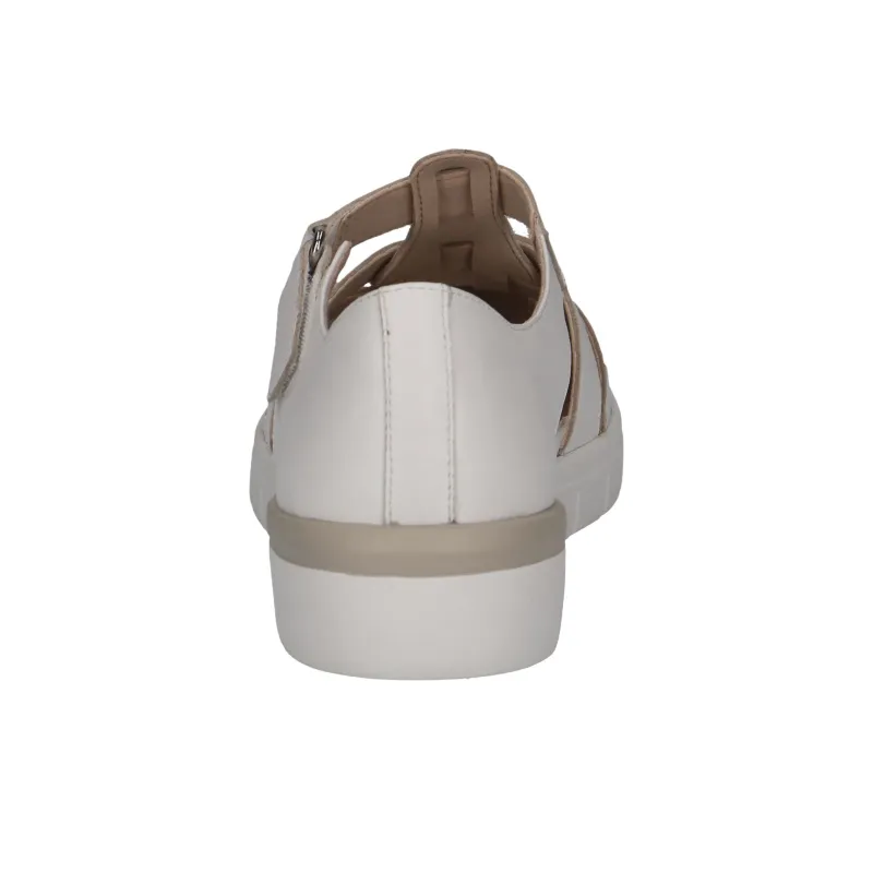 CAPRICE Bridget Roman Sandals 4.5cm Women's White-4