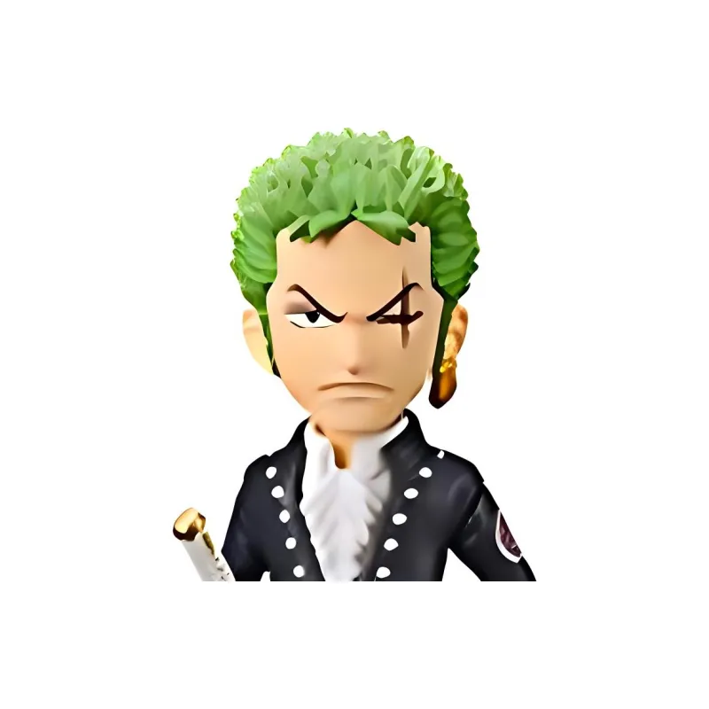BANPRESTO Roronoa Zoro Glasses Factory Wcf One Piece World Collection 2 Zoro Bonus Gifts-3