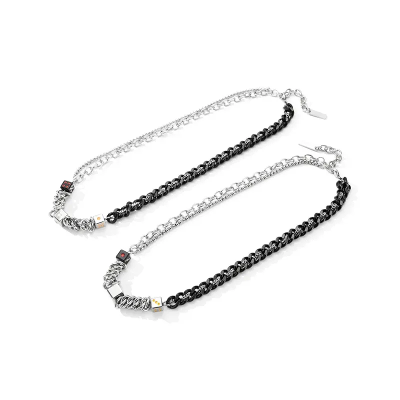 GENANX Stainless Steel Necklaces Unisex-0