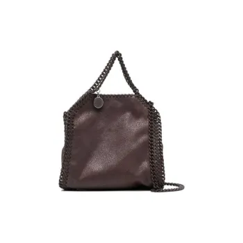 Stella McCartney Polyester Shoulder Bag Crossbody Bag Handbag Women's Chestnut Brown